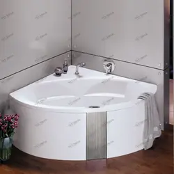 Faucet for corner bath photo