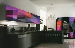 Кухні фасады з малюнкам фота