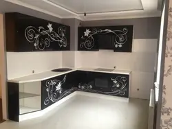 Кухні фасады з малюнкам фота