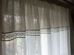 Oshxona fotosurati uchun tulli choyshab