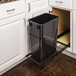 Kitchen trash can photo