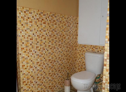 Mosaic panels in the bathroom photo