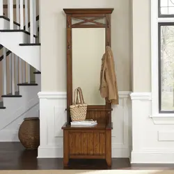 Hallway Made Of Wood Design Photo