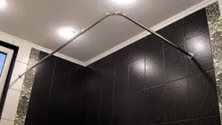 Vannaning fotosurati uchun burchakli korniş