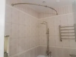 Карнизи кунҷӣ барои акси ванна