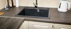 Буғумҳо countertop дар акс ошхона