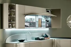 Кутняе падсвятленне для кухні фота