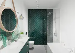 Bath In Green Marble Photo