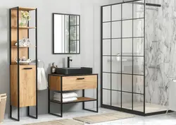 Bathroom vanity loft photo