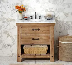 Bathroom vanity loft photo