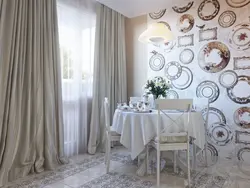 Paper wallpaper for kitchen photo