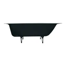 Cast iron bathtub with legs photo