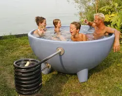 Təbiətdə Hamam Ilə Foto