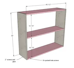 Kitchen shelf drawing photo