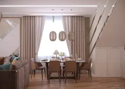 Скрытый карниз на кухне фото
