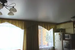 Схаваны карніз на кухні фота