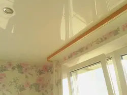 Hidden cornice in the kitchen photo