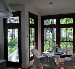 French windows in the kitchen photo