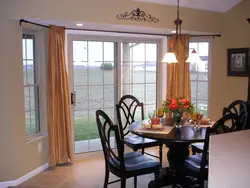 French windows in the kitchen photo