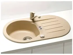 Oshxona fotosuratidagi oval lavabolar