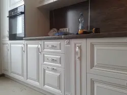 Белые кухни с фрезеровкой фото