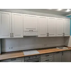 White kitchens with milling photo