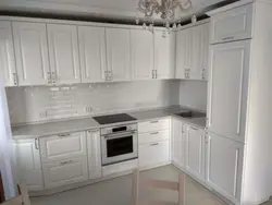 Белые Кухни С Фрезеровкой Фото