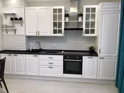Белые Кухни С Фрезеровкой Фото