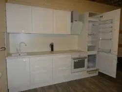 White kitchens with milling photo