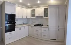 White kitchens with milling photo