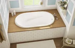 Podium in the bathroom photo