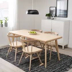 IKEA Ас Үй Үстелдерінің Фотосуреті