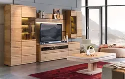 Qonaq Otağının Divarı Loft Fotoşəkili