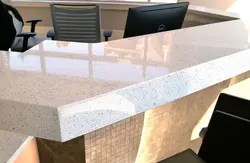 Acrylic stone kitchen photo