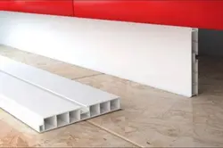 White plinth for kitchen photo