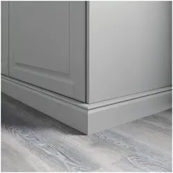 Oshxona fotosurati uchun oq plinth