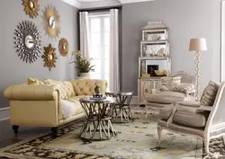 Bronze in the living room interior photo