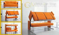 Transformable sofas for the kitchen photo