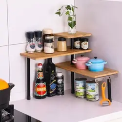 Настольная полка для кухни фото