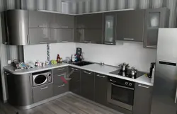 Oshxona grafit burchak dizayni fotosurati