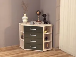 Corner chests of drawers in the hallway photo