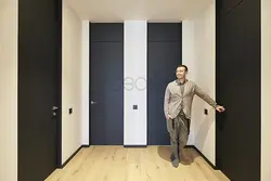 Прыхаваная дзверы ў ваннай фота