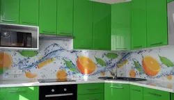 Apron for kitchen fruit photo