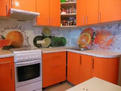 Apron for kitchen fruit photo