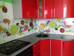 Фартух для кухні садавіна фота
