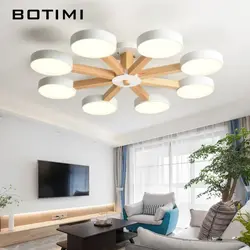 Wooden chandeliers in the living room photo