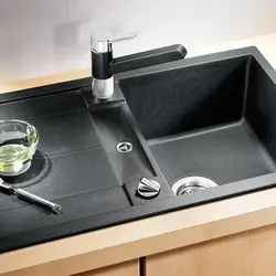 Kitchens with granite sink photo