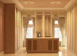 Жалюзийные двери для кухни фото