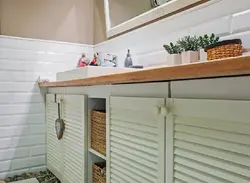 Жалюзийные двери для кухни фото