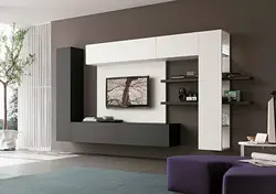 Oturma otağında minimalizm fotoşəkilində sürüşdürün